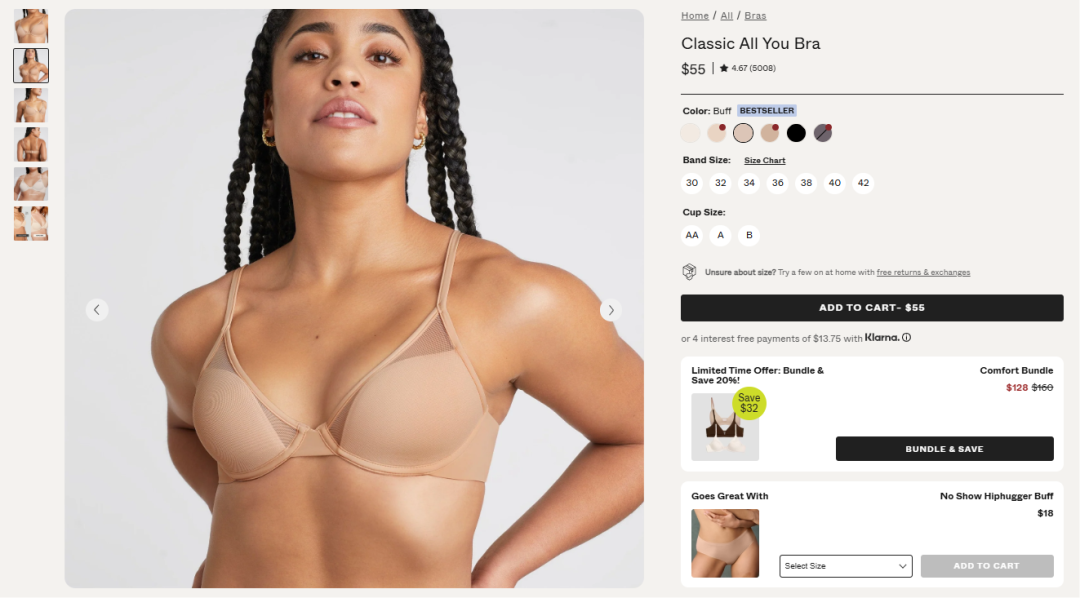 年营收破千万美元!她俩只做“小胸”女性的生意