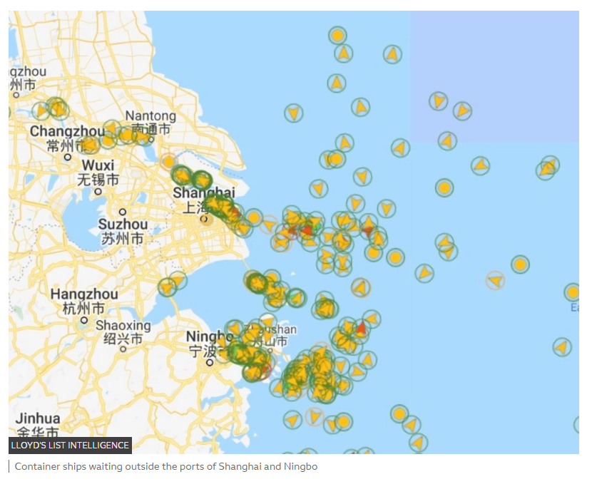 2022年，航运延迟、交货难的情况将持续存在