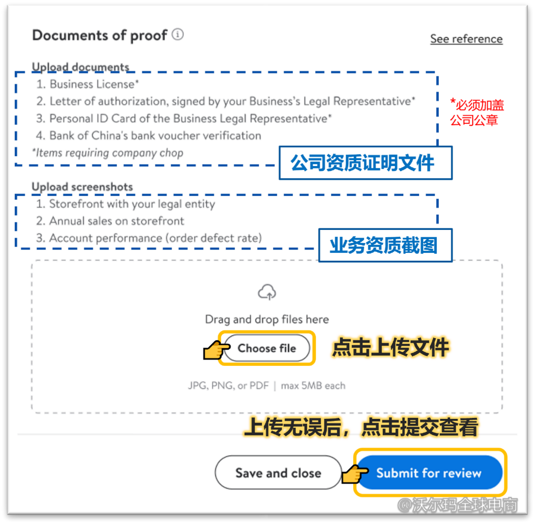 店铺激活第一步 Business verification资质验证