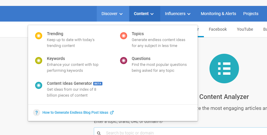 Buzzsumo做好内容营销跟网红营销的工具