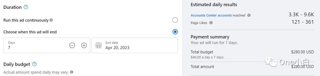 如何通过 Facebook 预充值金广告账户创建公共主页赞广告？