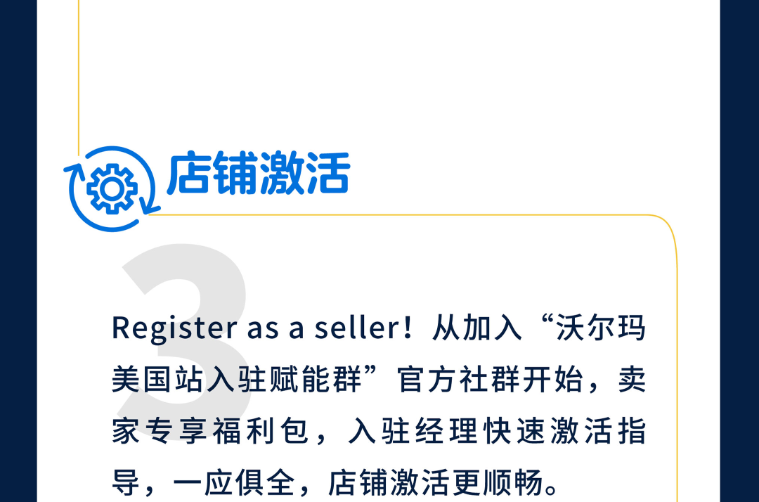 入驻引导 ｜ 七步开始，沃尔玛入驻流程全解析！