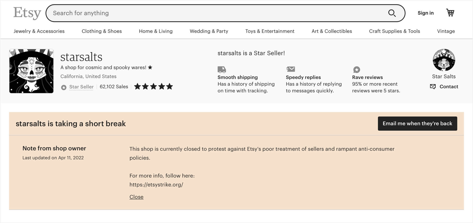 Etsy上调交易费率至6.5%,惹得卖家“退群”