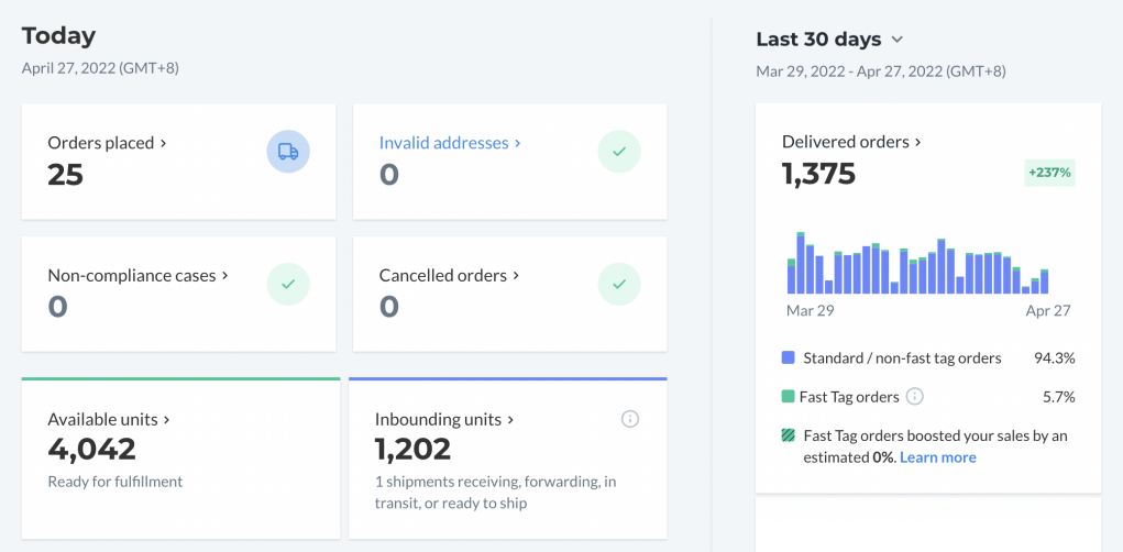 Deliverr智能物流平台详解：Deliverr卖家平台