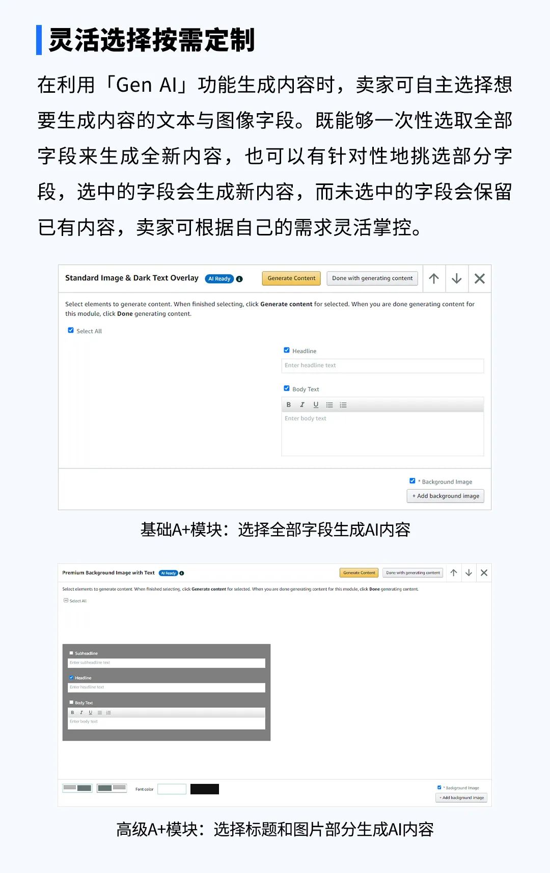 亚马逊发布5款AI工具，为品牌取名、图片、Listing等视觉打造获取无限创意