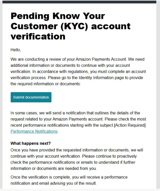 亚马逊KYC突袭审核！挂名法人集体“暴雷”