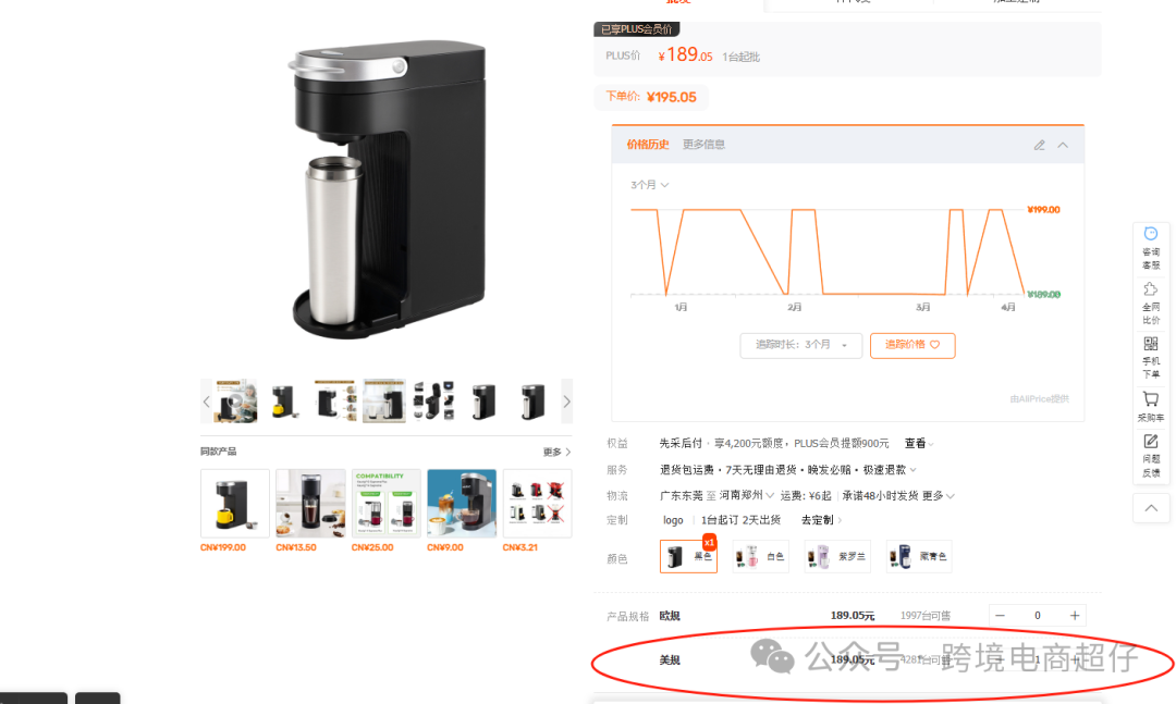 2025.04.08亚马逊选品推荐（仅供参考）：胶囊咖啡机