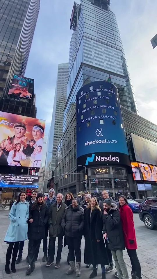 【融资发布】Checkout.com完成10亿美元D轮融资