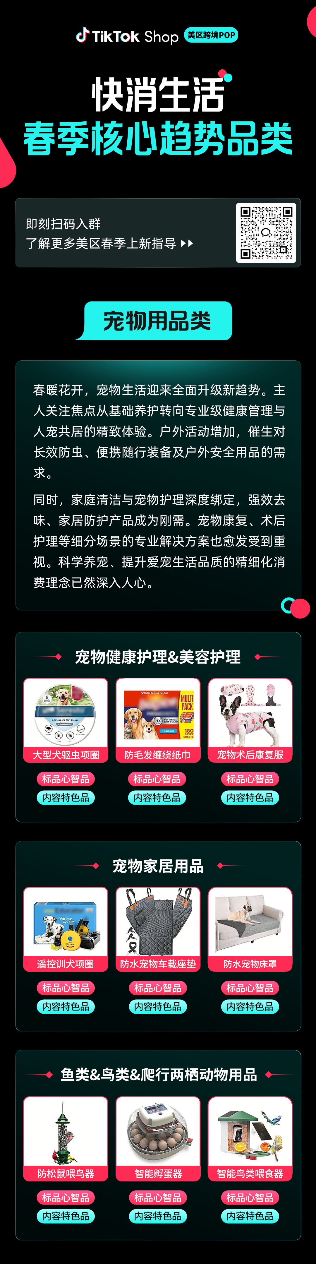 抢占春季爆单先机！TikTok Shop美区跨境POP快消生活选品攻略