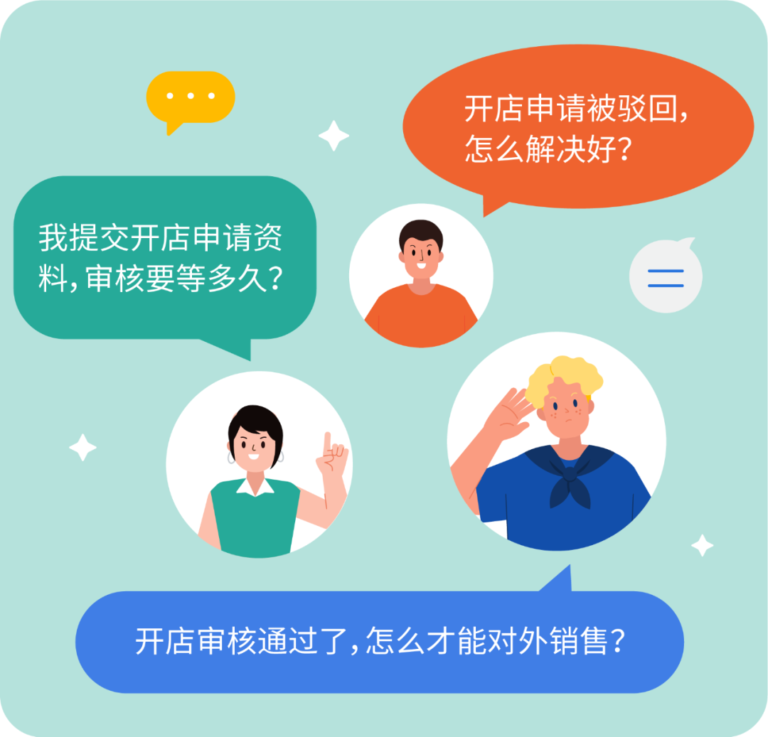 开店必做清单? 初审被驳回? 成功开卖, 学会这几步最关键