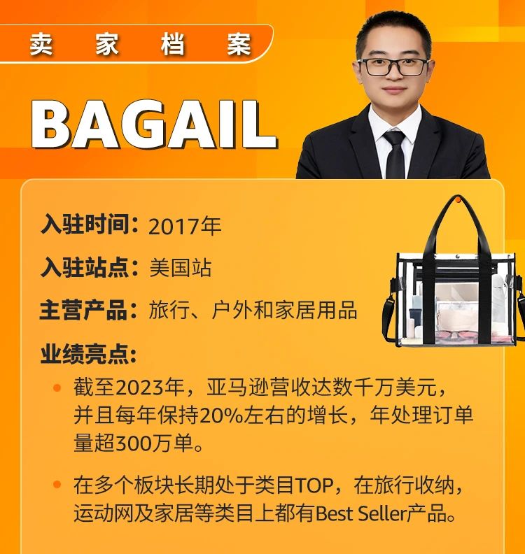 营收破千万美元！国产箱包亚马逊战绩辉煌，年均增速20%！