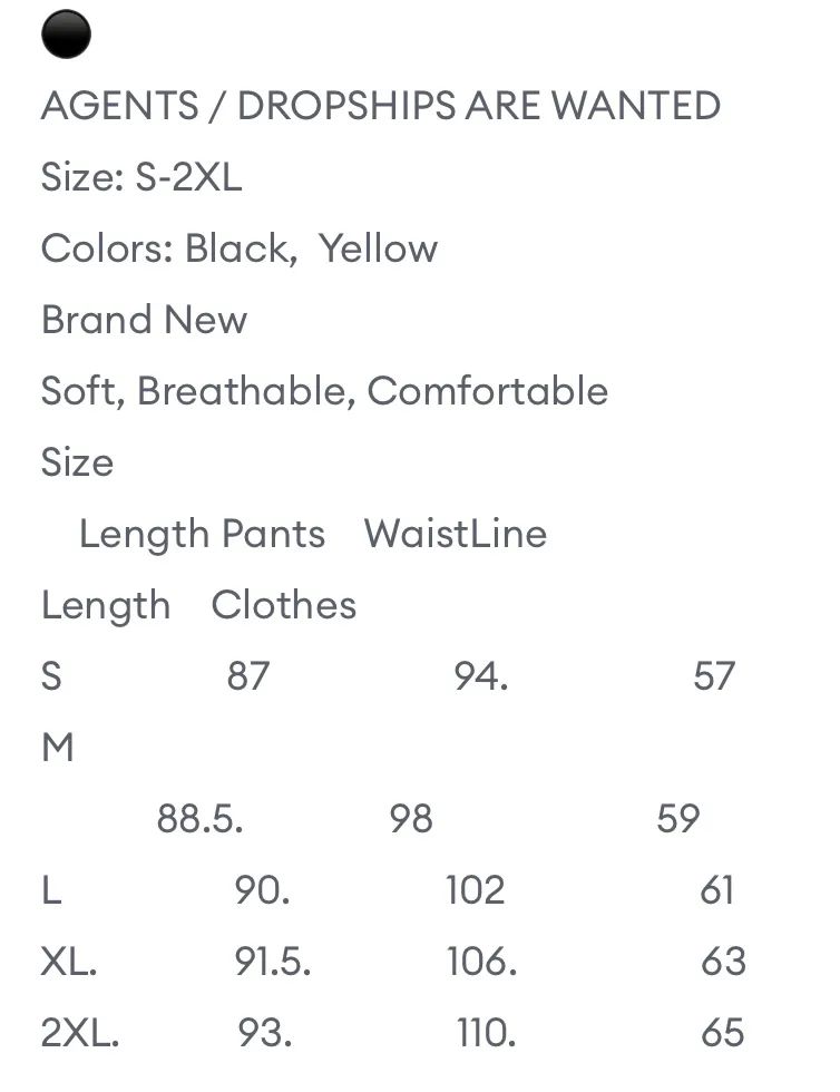 东南亚女装尺码表优秀模板，热销链接都在用！