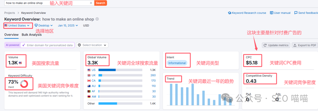 小白也能快速上手，一文教你如何利用SEMrush挖掘关键词，让你的SEO更上一层楼