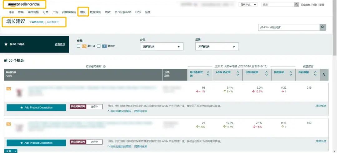 Top 10%的ASIN竟还需要优化？大数据赋能科学爆单，亚马逊上线新功能！
