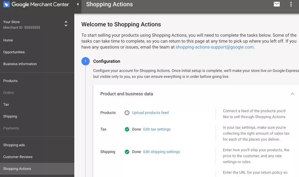 Google Shopping Action: 按销售计价的谷歌购物广告