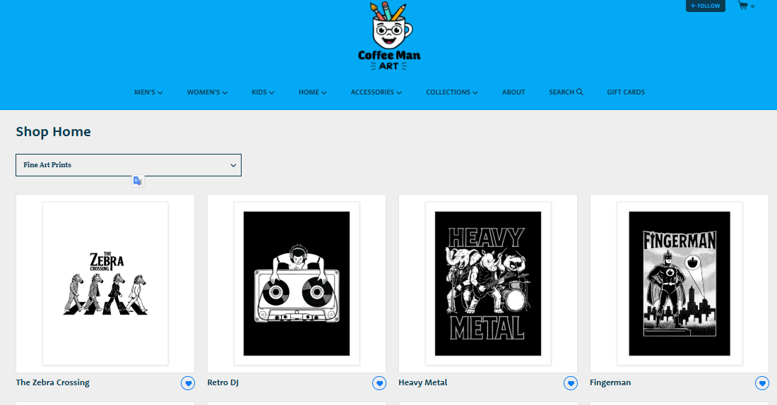 这些版权插画高危！艺术家Coffee Man Art版权TRO！