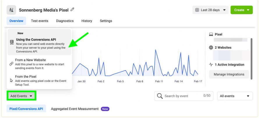 2022年Facebook广告设置准确报告系统步骤（下）