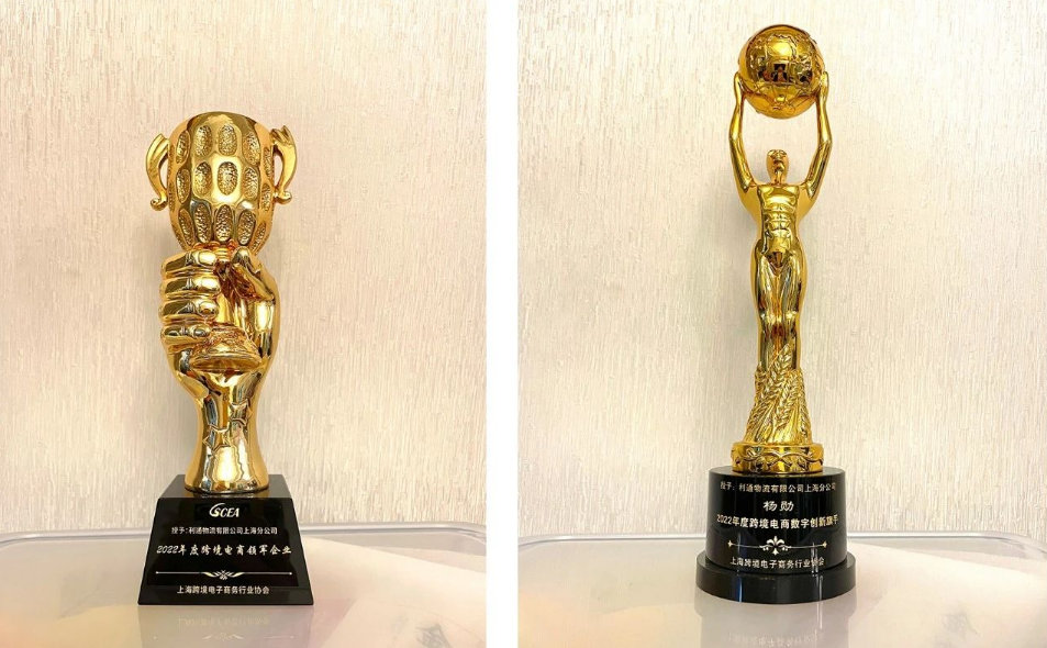 利通智能包裹荣获“2022年度跨境电商领军企业”荣誉称号