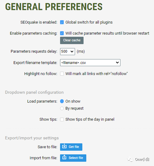 SEO 分析工具 SEOquake 超详细使用教程