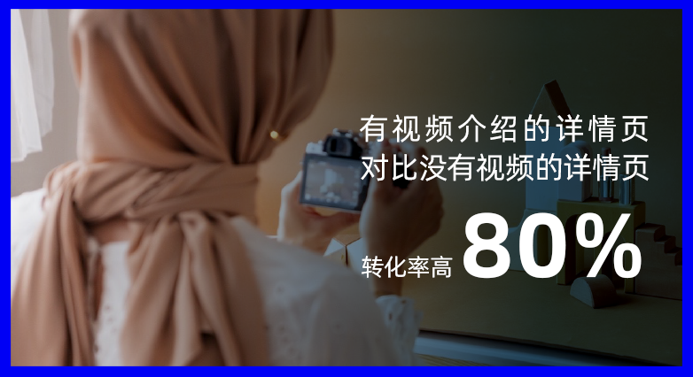 数据 | 商品详情页添加视频，转化率可提升80%