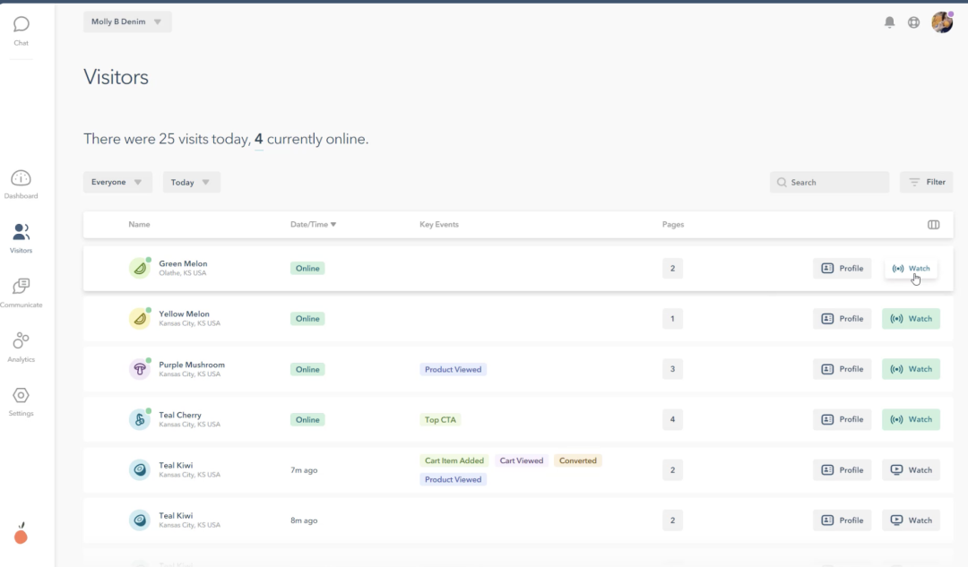 有流量没订单?Lucky Orange让访客告诉你店铺出了啥问题!