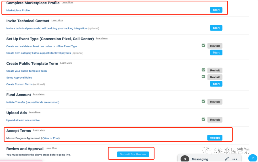 联盟平台Impact开户实操笔记