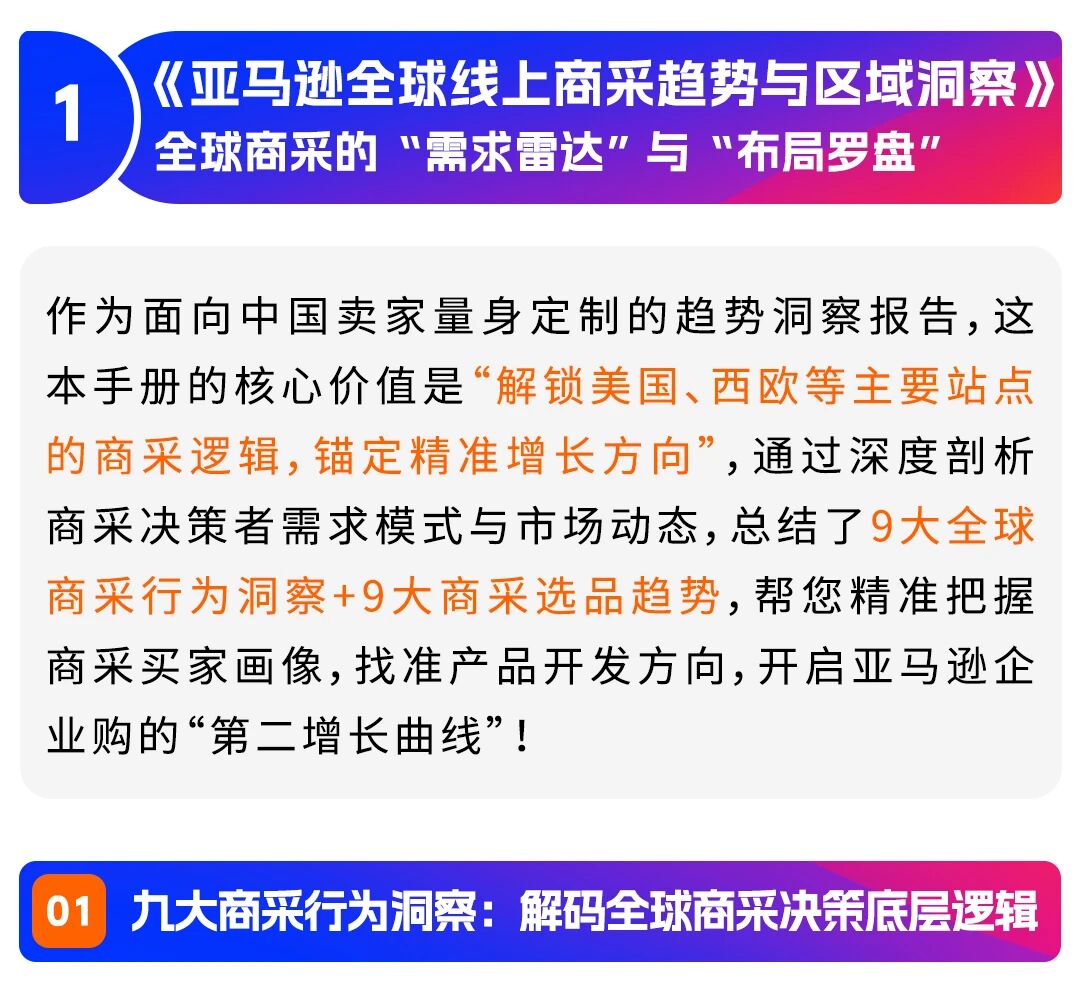 亚马逊两大资源重磅上线，助力卖家产业出海、共赢商采！