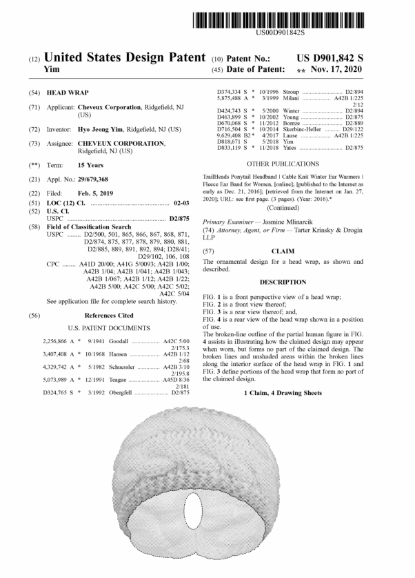 CC BEANIE：帽子类高风险侵权品牌，尤其是专利侵权