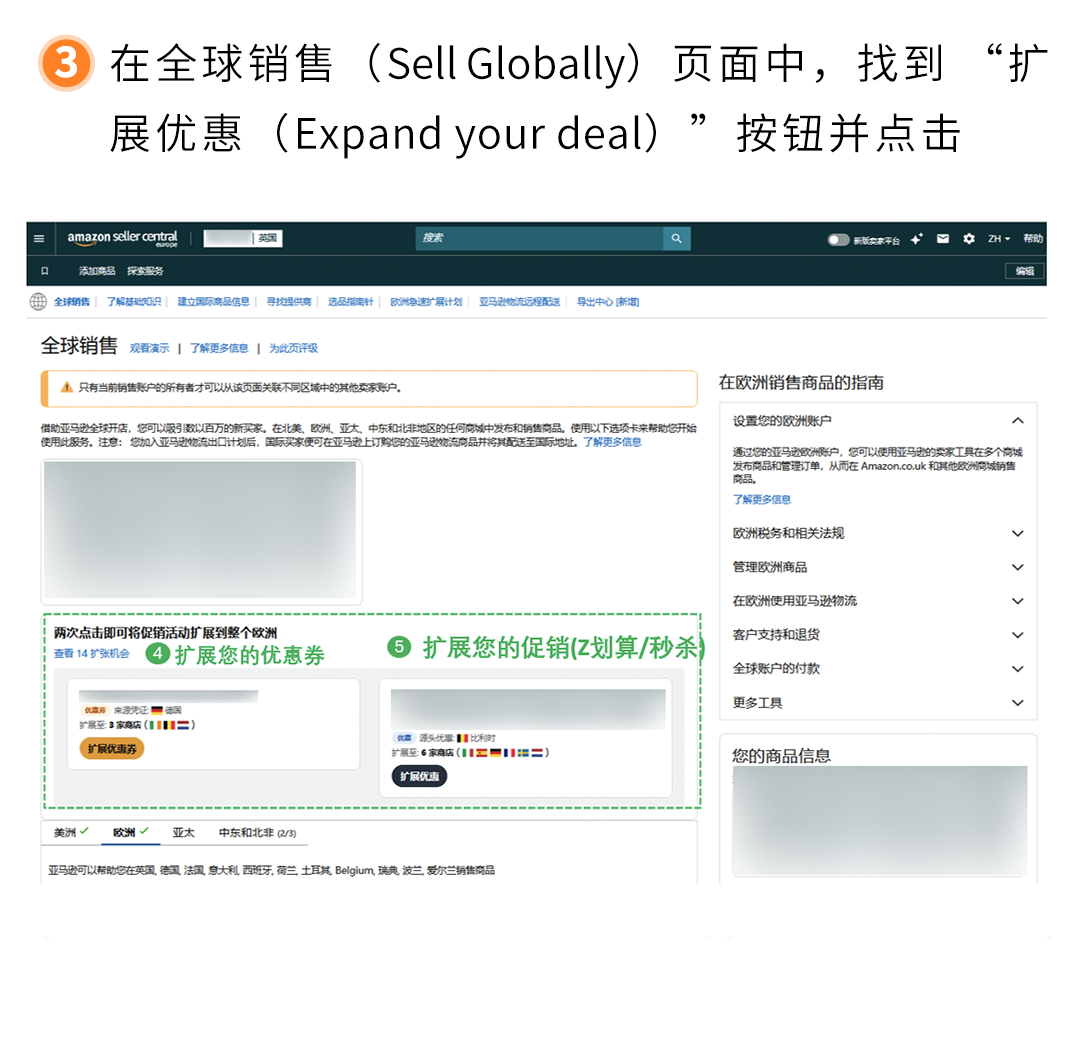 告别低效重复！亚马逊新功能上线，促销一键拓展欧洲10国站点