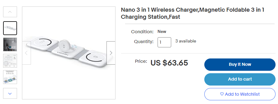 亚马逊热销产品！国人的三合一无线充电器外观专利维权