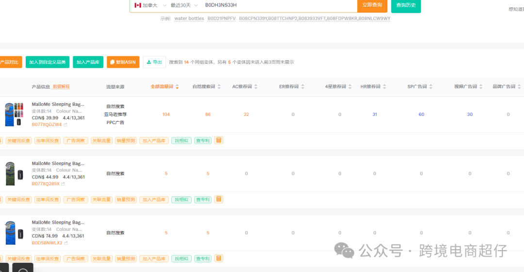 2025.05.07亚马逊选品推荐（仅供参考）：午休睡袋