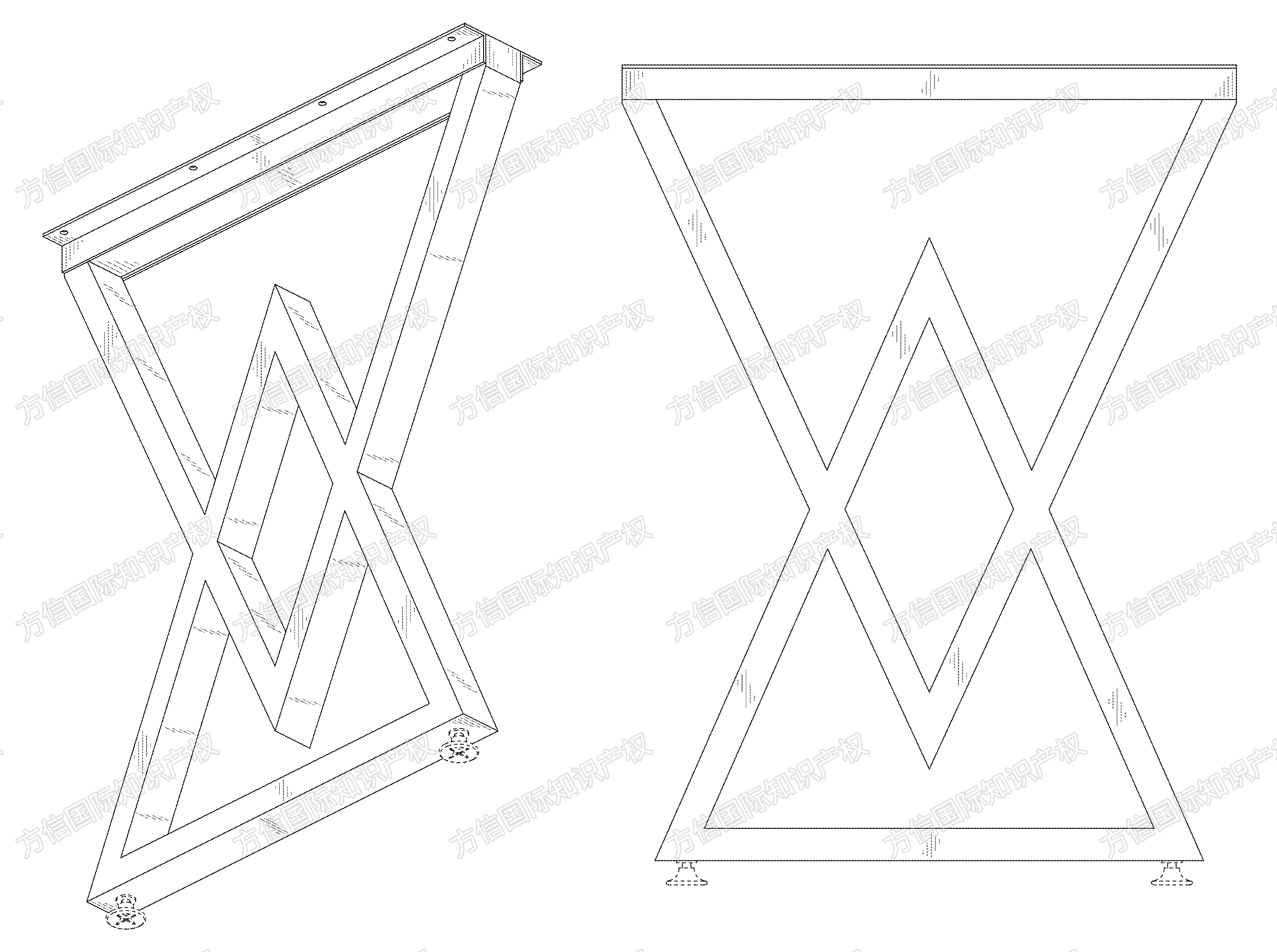 新案速看！国人Table Leg工业风桌腿专利维权！