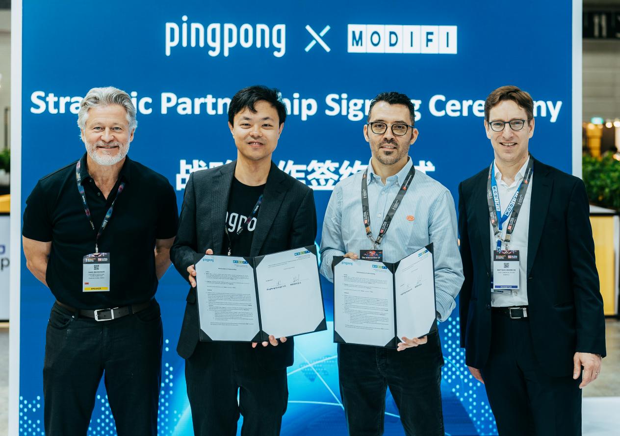 PingPong与MODIFI携手推出“数字商务支付和贸易融资一体化解决方 案”助力企业加速全球商业扩张