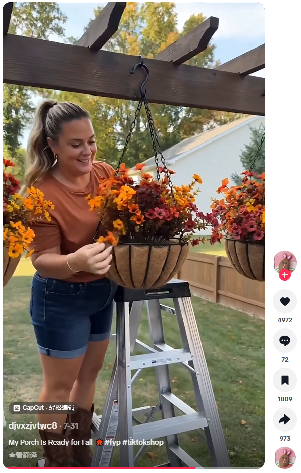 “秋日的第一束花” 走红TikTok,承包美国人的秋季浪漫