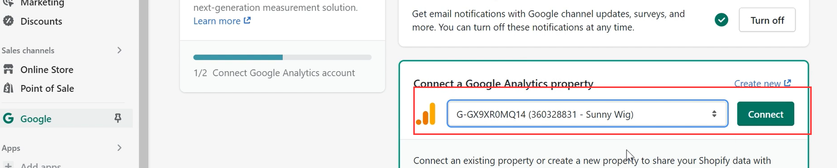 Shopify基础套餐用谷歌渠道连GA4，结账页的事件能跟踪了吗？