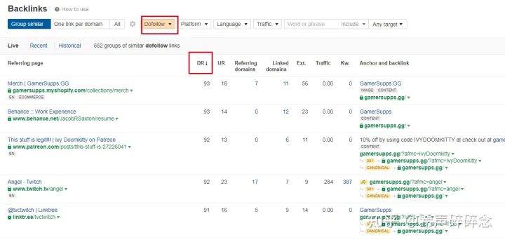 使用ahrefs挖掘同行外链的方法-图文教程