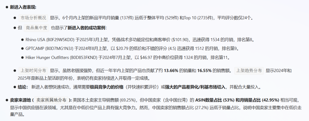 亚马逊选品结合AI解读热门产品第77期，发光徒步杖美国站数据分析报告