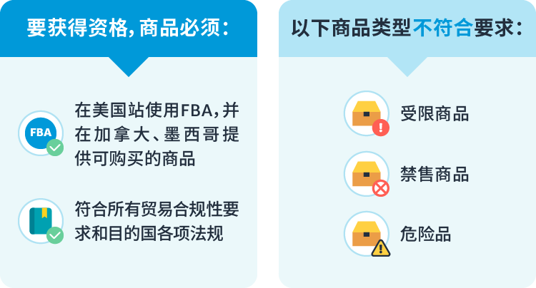 亚马逊美国站FBA库存可直送加、墨!7/1起符合条件卖家自动加入项目!