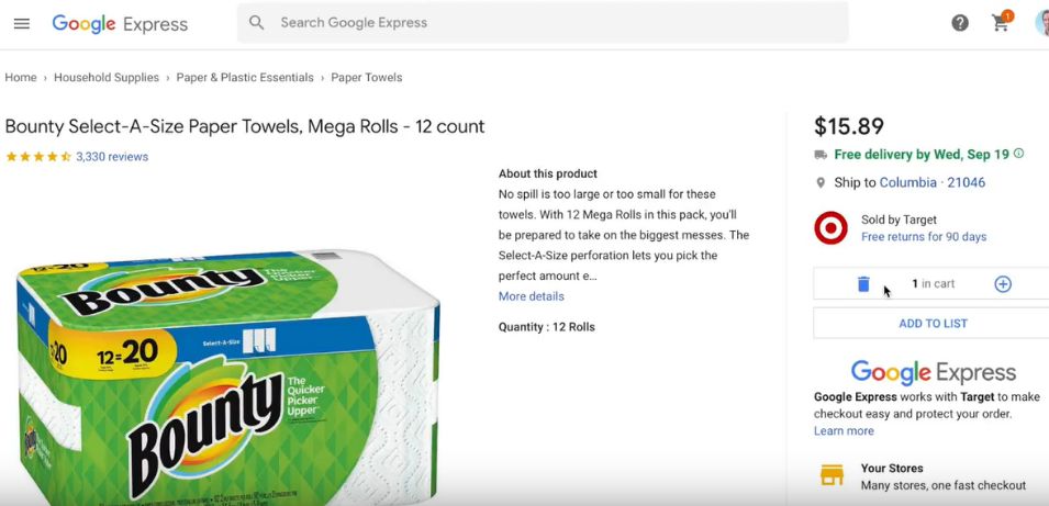Google Shopping Action: 按销售计价的谷歌购物广告