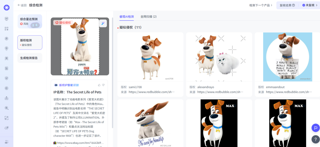 注意！这个宠物狗图案引发TRO，涉及上千家店铺，快自查~