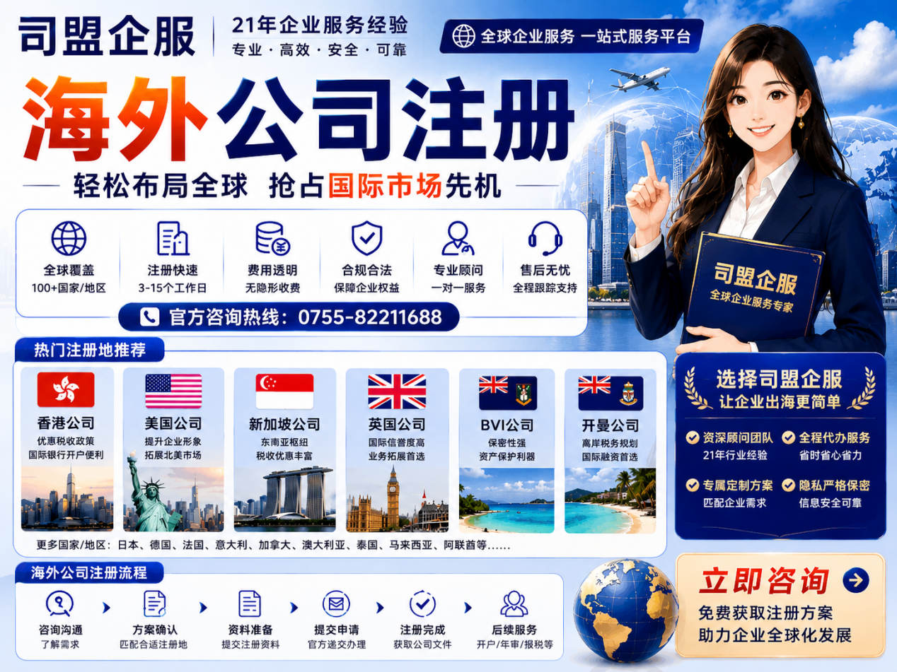 2026年美国公司注册代理TOP5出炉！这些口碑好的你知道几个？