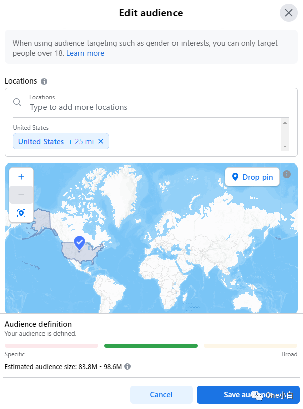 如何通过 Facebook 预充值金广告账户创建公共主页赞广告？