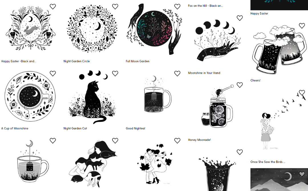 韩国艺术家委托Keith律所提起诉讼，作品元素有的动物、月亮、花朵和蝴蝶等