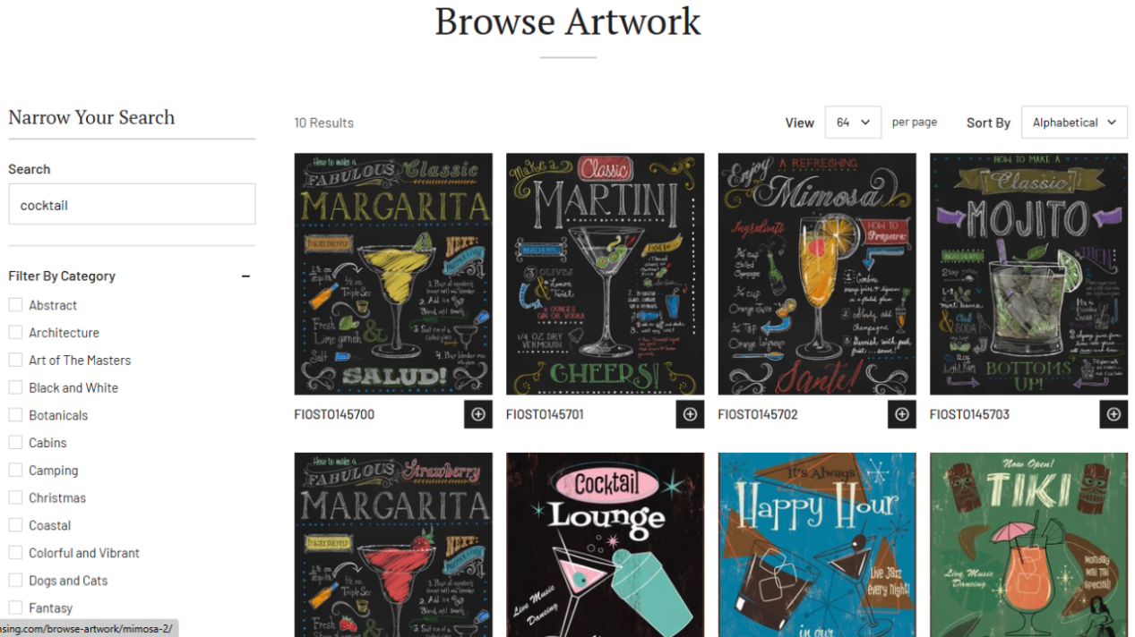 Keith再次出手！4款鸡尾酒版权插画TRO！