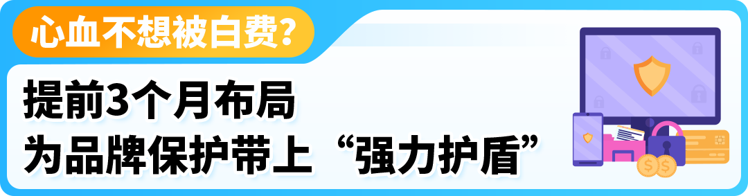亚马逊旺季备战：提前3个月启动品牌保护，稳接流量不丢单！