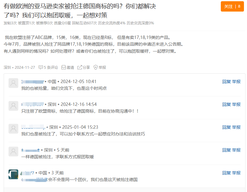 要价20万？亚马逊卖家被商标抢注者勒索，德国商标被抢注怎么办？