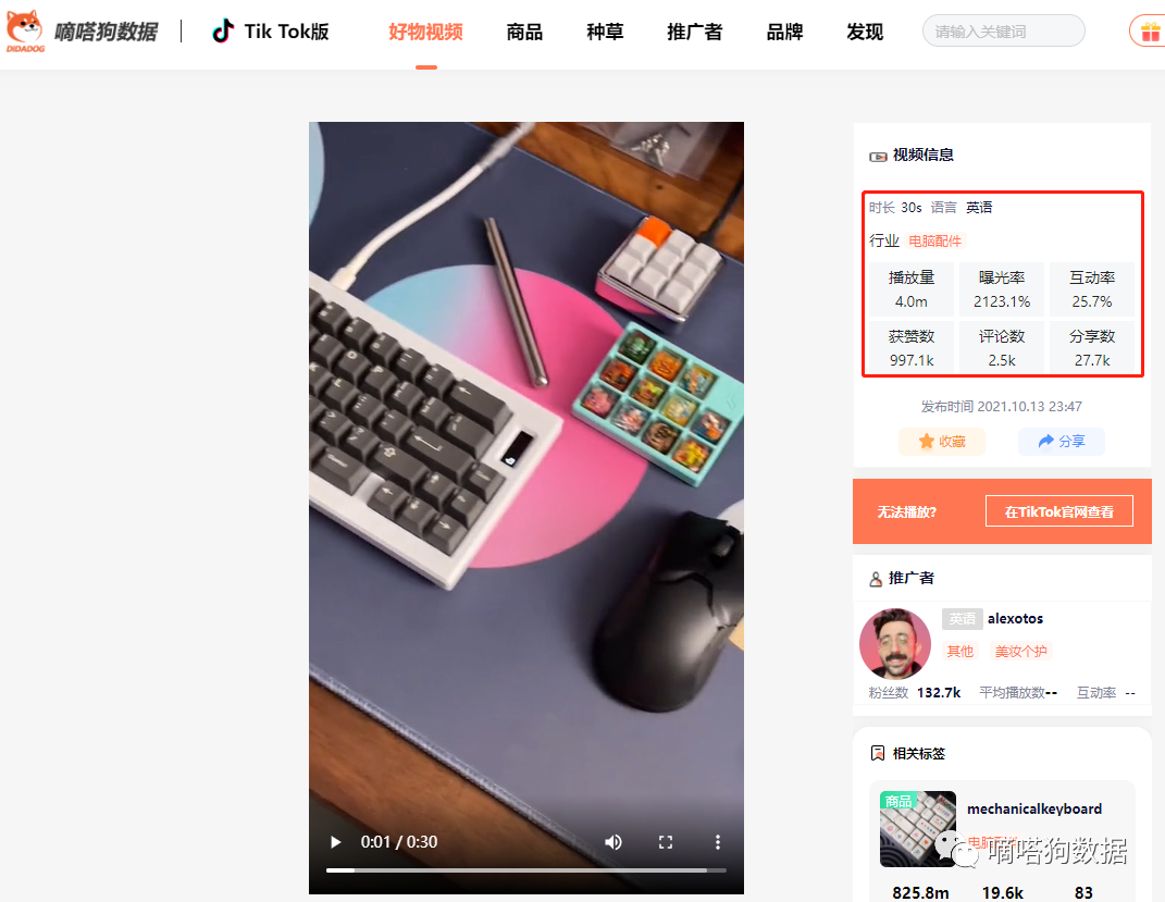 引来3000万围观的TikTok爆款机械键盘，只有一个键？