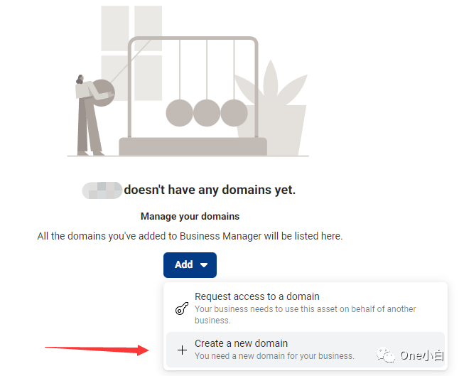 如何创建 Meta 商务管理平台及验证网站域名（英文操作界面）？