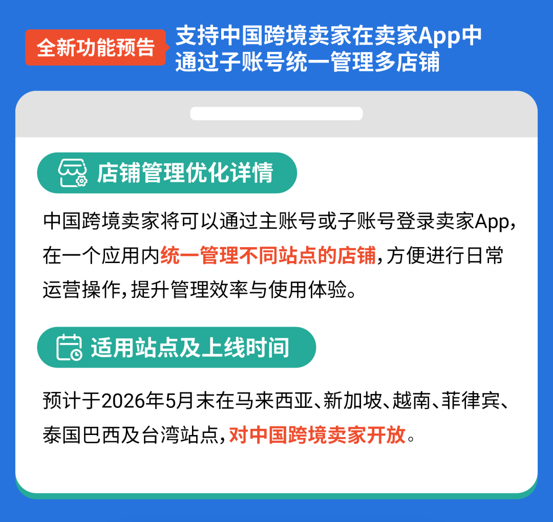 平台功能升级速览 | 营销广告、打款结算、店铺管理全新优化
