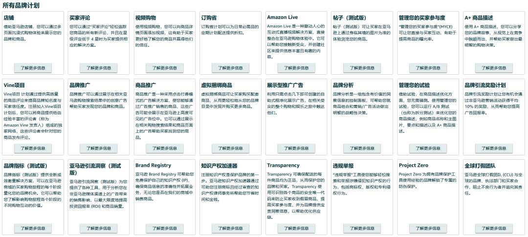 重磅！亞馬遜推出全新賣家平臺界面：打造您的品牌！解鎖24個工具！